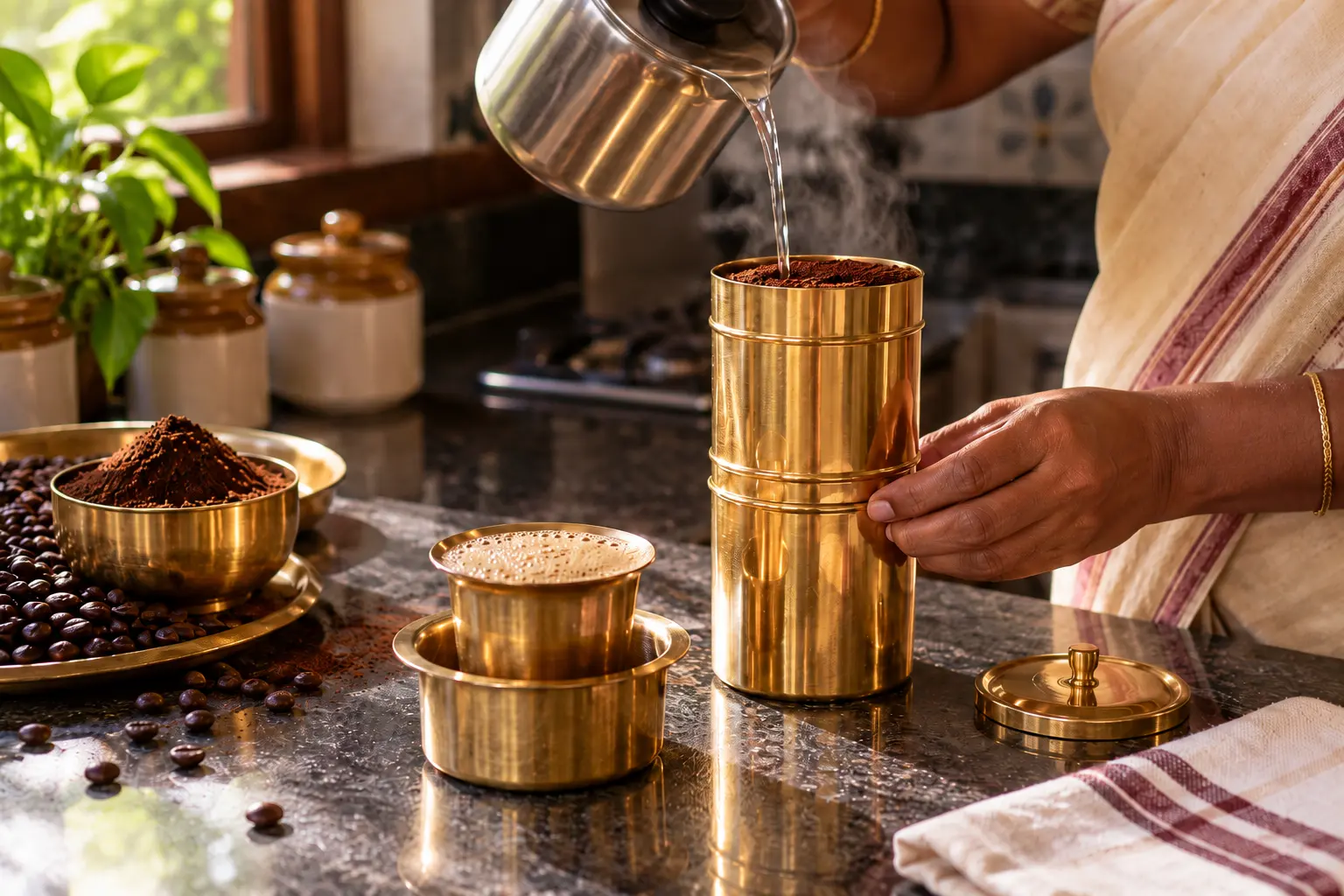 From Bean to Brew: The Art of Making the Perfect South Indian Filter Coffee